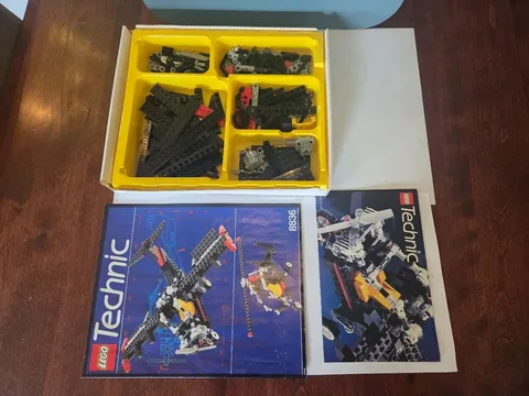 Vintage Lego Technic Sky Ranger #8836 271 pcs 100% Complete w/Original Box