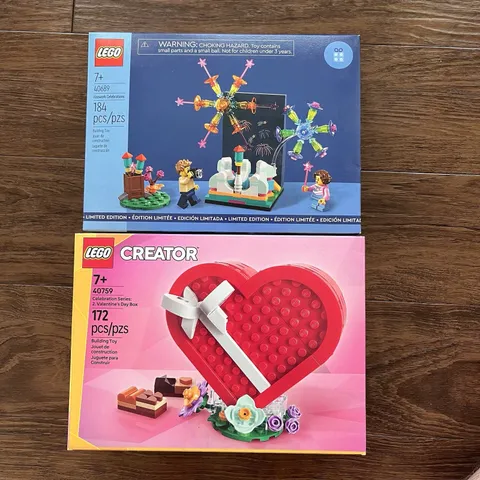 LEGO Store: Valentine's Day Box GWP Set (40759) & Firework Celebrations (40689)