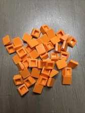 LEGO 54200 Orange Slope 30 1 x 1 x 2/3 Cheese Wedge 47 Pieces