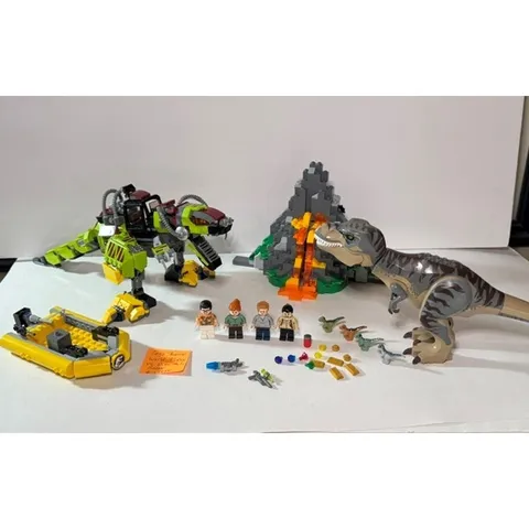 Lego Jurassic World T Rex vs. Dino-Mech Battle #75938