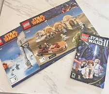 LEGO Marvel Star Wars Bundle of 2 Instruction Manuals Star Wars & Star Wars II