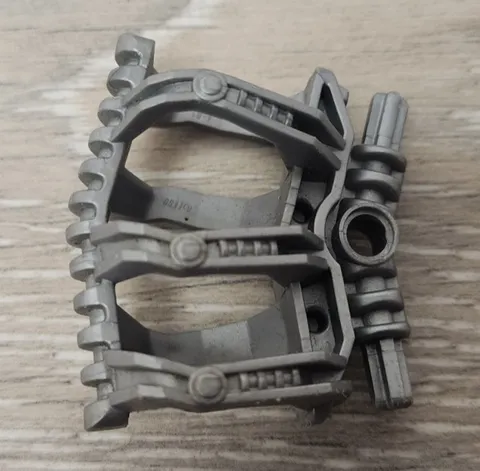Lego 53550 Pearl Light Gray Silver Bionicle Zamor Sphere Holder Part Piece