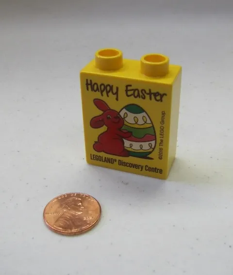 Lego Duplo HAPPY EASTER Legoland Discovery Centre Center Specialty Rabbit Egg