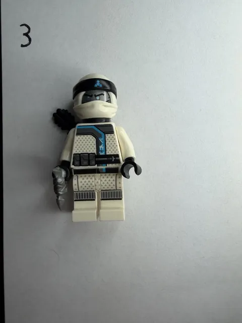 LEGO Ninjago Minifigure Zane - Sons of Garmadon (70639) (Genuine)