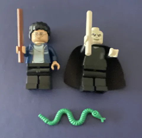 lego harry potter & lord voldemort minifigure lot authentic