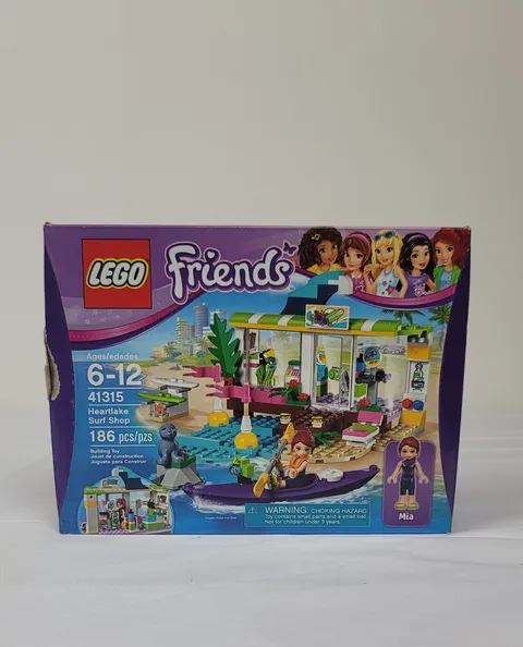 Retired LEGO & FRIENDS #41315 - Heartlake Surf Shop 100% complete
