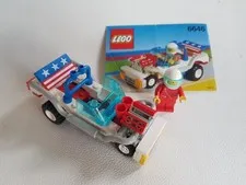 Lego 6646 Screaming Patriot 1991 incl instructions Texas Tornado Town Racing