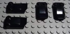Lego Brick 2x3 Slant Black 4 Pieces