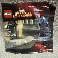 Lego Marvel Electro polybag 5002125 The Amazing Spider-Man 2 Retired New Minifig