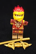 LEGO Ninjago Kai - Core Spinjitzu Minifigure njo0747 - Fantastic Condition
