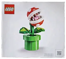 Lego Carnivorous Piranha Plant Intruction Manual Super Mario Book 71426