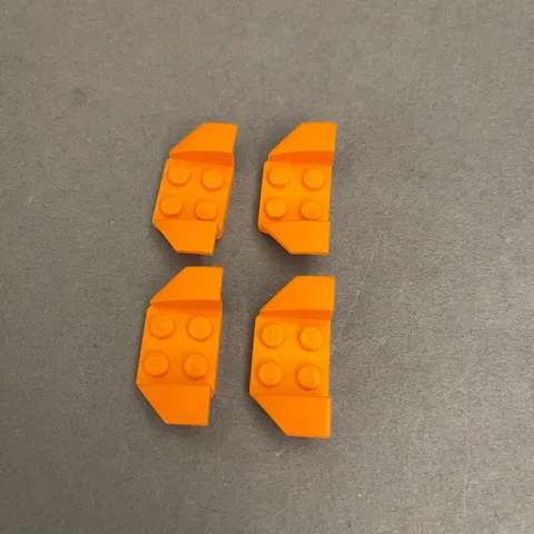 Lego 41854 Orange Replacement Parts Pieces Lot of 4