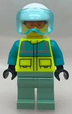 LEGO® Minifigure CITY Pilot Rescue Helicopter Set 60330 Hospital - cty1344