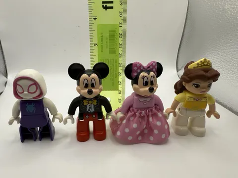 Lego DUPLO -- Belle, Minnie and Mickey, and Gwen Spider Girl