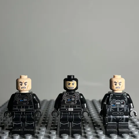 Lego Star Wars Imperial Tie Fighter Minifigure Lot - 2D