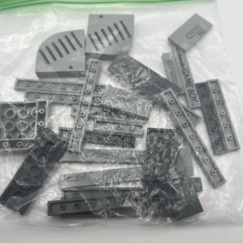LEGO Game Boy Printed Tiles Parts Bulk Lot 72046 Super Mario Nintendo NEW Lot