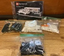 LEGO 21009 Architecture Farnsworth House Complete w/ manual No Box