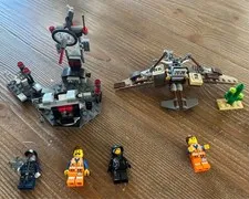 Lego Movie Gettaway Glider (70800) & Melting Room (70801)