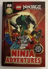 LEGO Ninjago Ninja Adventures Book 4-in-1 Poster + 25 Stickers Hardcover DK Kids