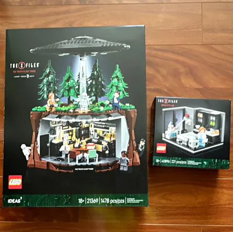 LEGO Ideas The X-Files: The Truth Is Out There 21369 AND LEGO Scully’s Lab 40896