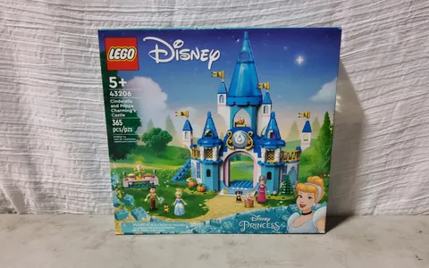 LEGO Disney: Cinderella and Prince Charming's Castle 365 Pieces 43206