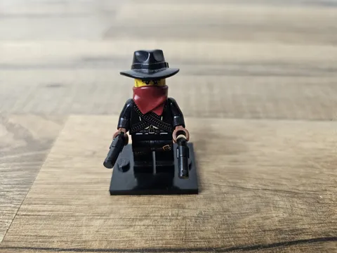 LEGO 2012 Collectible Minifigure Bandit Series 6 col06-5 Wild Western Outlaw 