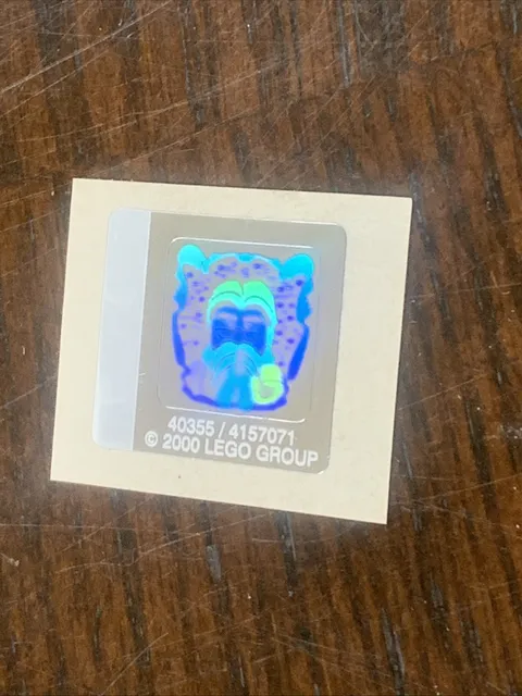 LEGO 4709 - HARRY POTTER - STICKER - Dumbledore Hologram Pattern 