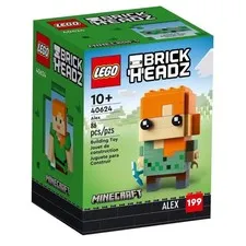 LEGO 40624 BrickHeadz Alex Minecraft New Sealed Retired Safe Shipping