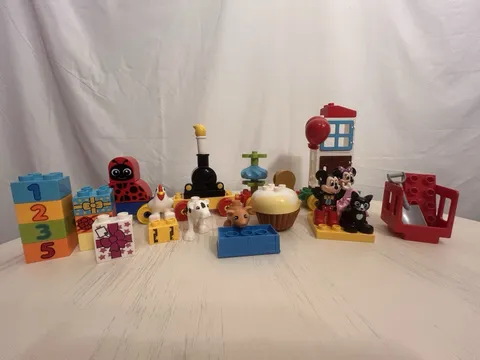 LEGO DUPLO Piece Lot Disney Mickey & Minnie Party & Figures & Train & More