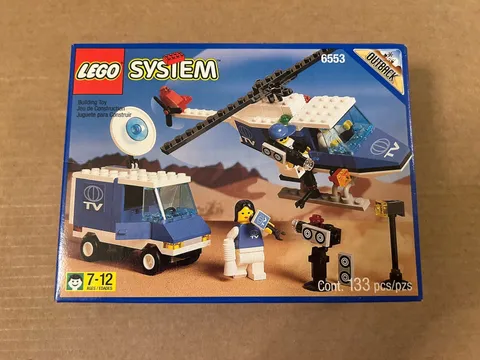 LEGO Town: Crisis News Crew (6553)-Brand New In Factory Sealed Box