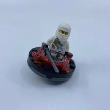 LEGO Zane DX Ninjago Minifigure njo0018 Rare Retired White Ninja with Sword