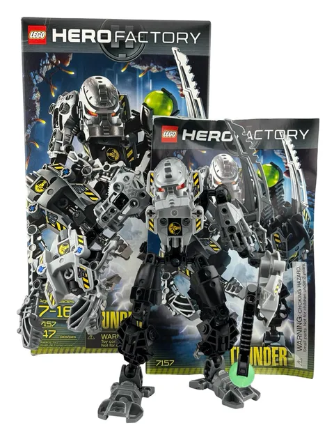 LEGO HERO Factory Thunder 7157 Complete w/ Instructions & Original Box