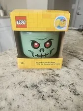 LEGO Storage Head Small - Zombie NEW