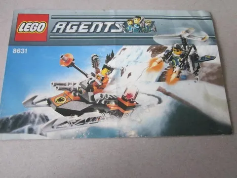 Lego Instructions Instruction 8631 Agents