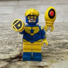 LEGO DC Comics Custom The Golden Time Traveler Booster Gold PAD Minifigure