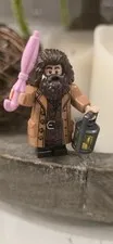 Harry Potter Rubeus Hagrid Lego Mini Figure hp144 Lantern Umbrella Minifig
