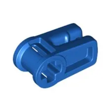 LEGO Technic Brique 12x Brillant Bleu Alimenté Haut Fil Pince Support 49283