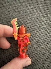 Flama 70321 Red Head Demon Warrior Nexo Knights LEGO Minifigure Mini Figure FL22