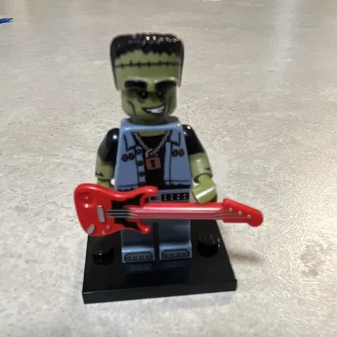 LEGO Minifigures Series 14 Monsters 71010 Monster Rocker w/ Red Guitar Foil