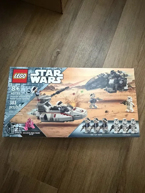 LEGO Star Wars Imperial Dropship vs. Rebel Scout Speeder 40755