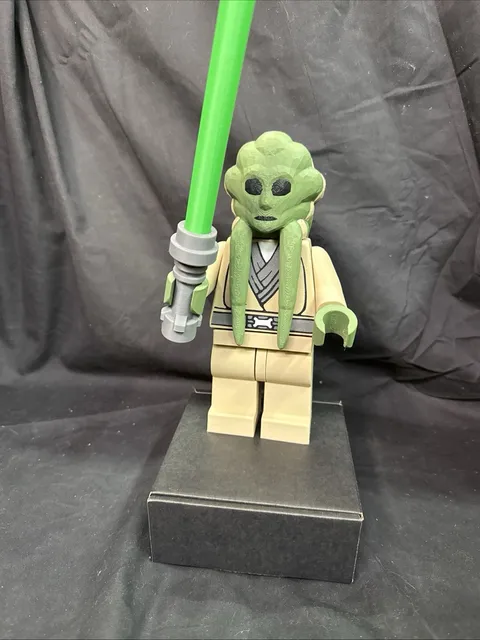 Kit Fisto Star Wars Lego-Like. Big Fig
