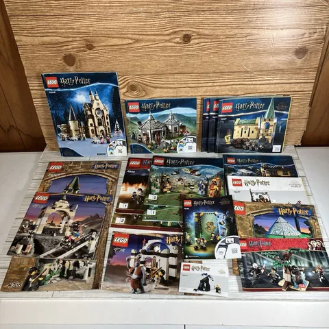 Lego Instruction Manuals - Lot - Harry Potter 4706 4707 4714 4729
