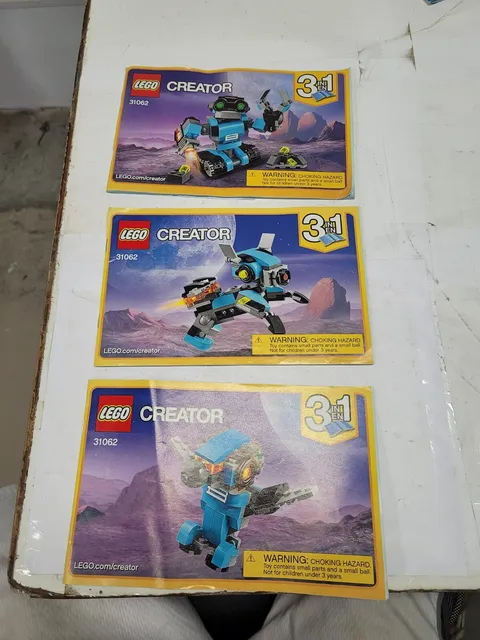 Lego Creator instruction book 31062 / me6  r3 d16