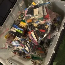 LEGO 5 Pound Sorted Bricks Random 5 Pound Bag Clean Washed