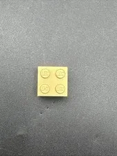 LEGO Metallic Gold 2x2 Brick - Part Number 3003