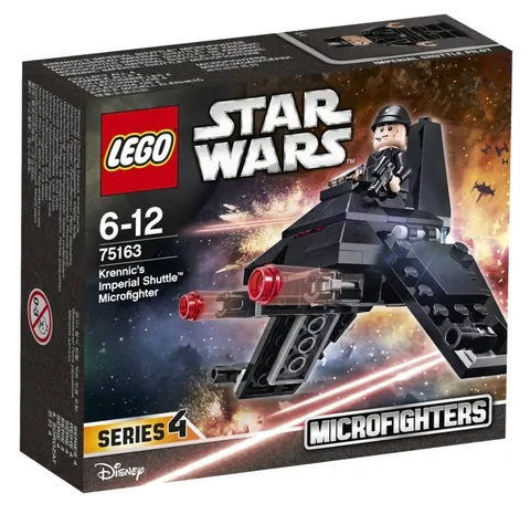 LEGO DISNEY STAR WARS 75163 Krennic's Imperial Shuttle Retired 100% Complete Box