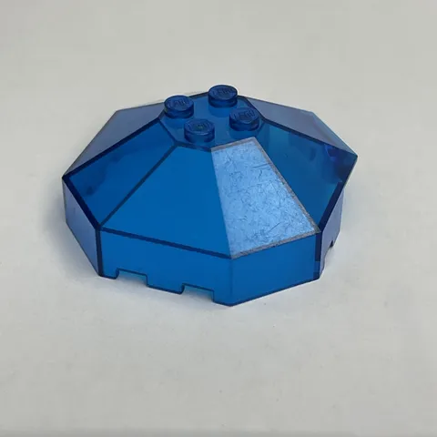 Lego 2418 Transparent Dark Blue Replacement Part Piece