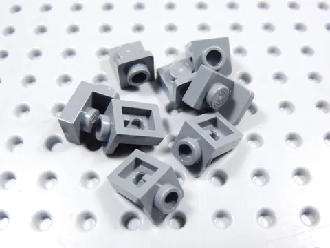 LEGO Lot of 8 Dark Bluish Gray 1x1-1x1 Inverted Brackets BD