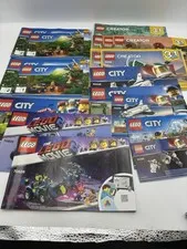 Lego Lot Of 14 Lego City & Creator Manuals -31088,31073,31058