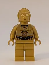 LEGO Star Wars C-3PO SW0365 Minifigure 9490 10236 Colorful Wires Genuine